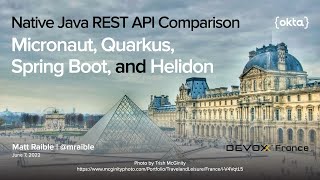 Comparing Native Java REST API Frameworks