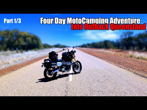 Solo Outback Adventure MotoCamping P.1/3 | Mitchell, Queensland | Triumph Scrambler 1200 XE