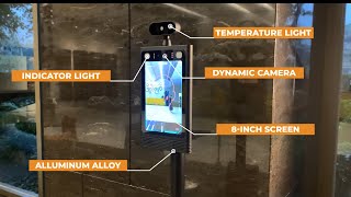 Axiomtek's Fever Detection Kiosk (ITC080)