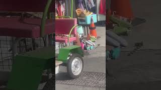 救援小英雄波力電動車（綠色塗裝）（로보카 폴리）Robocar Poli Car  pattern of E-Bike in green painting 🐈🚴‍♂️ 🚗🚙🚌🚕🚓🛺