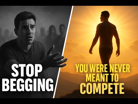 Stop begging to be chosen. You were never meant to compete. #relationship