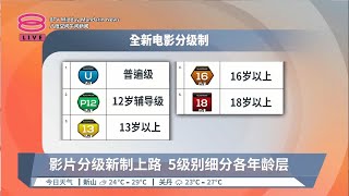 影片分级新制上路  5级别细分各年龄层【2023.02.01 八度空间午间新闻】