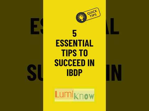 5 Essential Tips to Succeed in IBDP 🎓 | LumiKnow