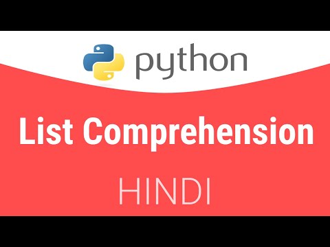 2.3 List Comprehension in Python | Hindi Tutorial