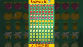 find odd 2 vegetables #quiz #vagetables #emoji #shorts