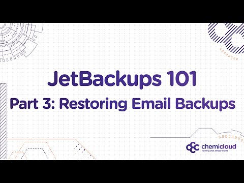 JetBackup 101 - How to Restore Email Backups in cPanel?