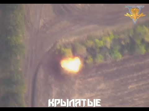 Lancet kamikaze drone missed a French Caesar self propelled howitzer