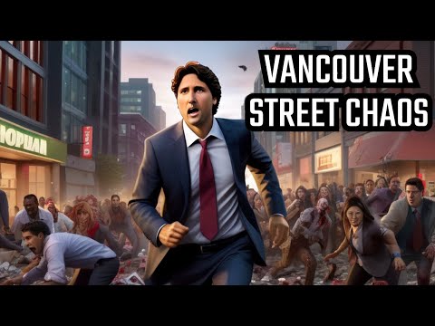 Zombie Vancouver Streets With Trudeau!