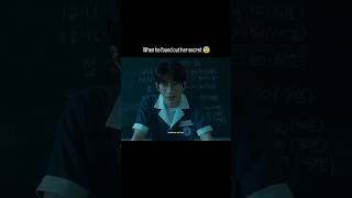 He found out her Secret 😨☠️🤫 Psychopath boy #kdrama #cdrama #scary #school #shorts #viralvideo #fyp