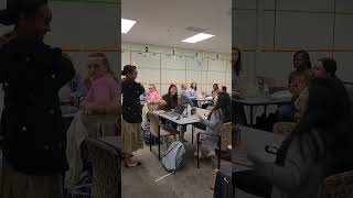 How cute, providing hand gestures while explaining each definition #ei360  #newteacher #shorts
