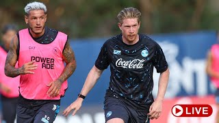 Allenamento del Napoli in DIRETTA: è il primo di Beukema! 🔴 Ritiro Dimaro 2025