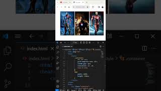 How to use css hover on display grid | 🤐😒 #css #hover #cssmagic