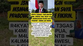 Berita Terbaeu‼️Rakyat Dengan Tegas Menolak Pemakzulan Wapres Gibran. #fypshorts #fypviral