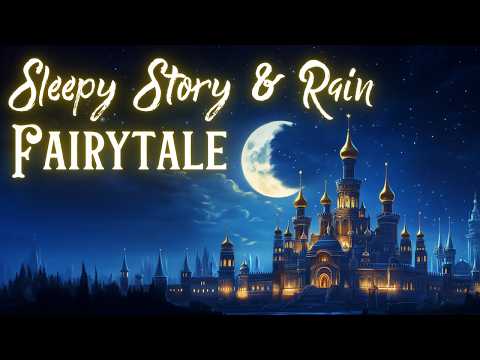 Fairytale with RAIN Sound | The Brocade of the Moon Palace | Bedtime Story for Grown Ups