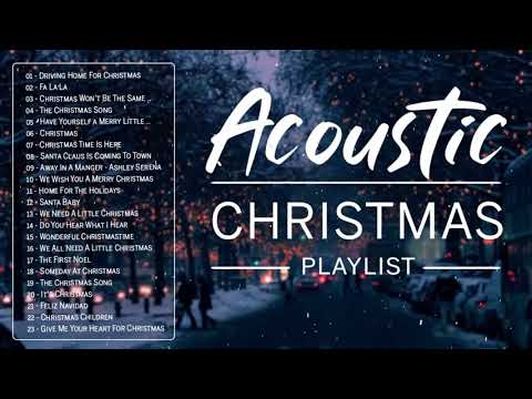 New Acoustic Christmas Songs Playlist 2021 - Best Traditional Merry Christmas Songs Medley Nonstop