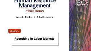 Human resource management lectures no 7
