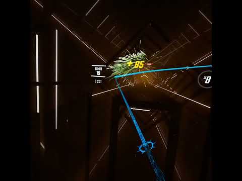 Fruit ninja but in beat saber #beatsaber #vr #gaming #oculus #memes