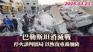 巴勒斯坦消滅戰 停火談判僵局 以恢復重轟加薩 #TVBS文茜的世界周報 20250323