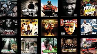 Turnt Up Crunk Music 2000 - 2010 | Hype Dirty South Rap Mix | Playlist Included | Work Out Songs
