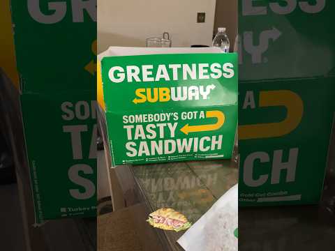 #subway, yes you make #tasty & #healthy #food  😋