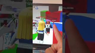 bro some one Hacking the game #roblox