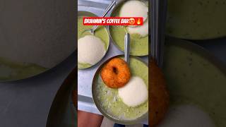 Brahmins Coffee Bar❤️😍 iconic places of bengaluru🔥Basavangudi #bengaluru #bangalore #food #breakfast