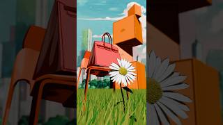 Anime style 3D is so cute to make #cgiartist #dubaiartist #3dartist #cgianimation #hermes #birkin