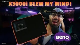 BenQ X3000i 4K Gaming Projector has changed my life!