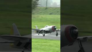 Massive P-47 Thunderbolt RC Nails The Landing! 💥