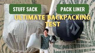 Pack Liner vs Stuff Sack for Backpacking: Shocking Results