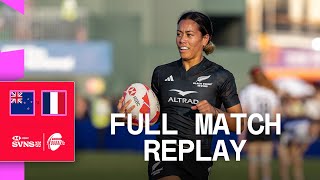 Black Ferns back to their best 🔥 | New Zealand v France | Dubai 2024 HSBC SVNS | Full Match Replay