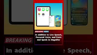 In addition to Live Speech, Personal Voice #iphone #samsung #shorts