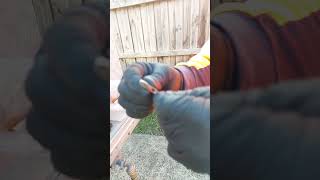 How to fix a Tyre puncture  #fixingcartyre#flattyre#holepuncture#diy