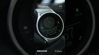 Chief: Hybrid Watch Face, masterfully blends classic analog with modern digital #WearOS #WatchFace