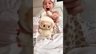 She Couldn’t Fall Asleep… but a Labubu helped!