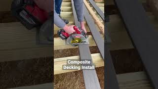 Composite Decking Install