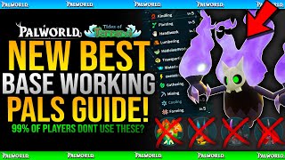 New BEST Base Working PALS Everyone NEEDS To Use in Palworld Tides Of Terraria (Best ALL ROUND Pals)