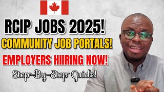 How to Find Jobs for the Rural Community Immigration Pilot RCIP – Step by Step!