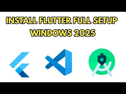 How to install Flutter on Windows 2025 |Full Setup VS Code Android Emulator for Flutter Step by Step