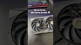 My RTX 4090 saw the 5090 and packed its bags 😭 #rtx5090 #rtx4090