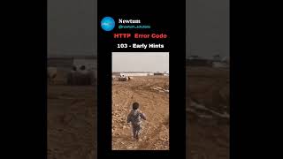 HTTP Error Code.103-Early Hints#newtum #error #errorcode #coding #codingjokes #html #elearnin#https