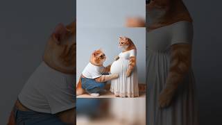 Pregnant Cat 🐈 video story #cute #catlover #viral #catstory #short #Aicat7 #trending #kitten