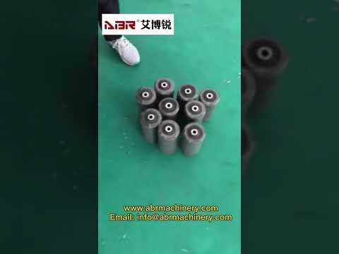 Flap Disk Plastic Film Shrinking Packing Machine---Whole production Line of Flap Disc #flapdisc