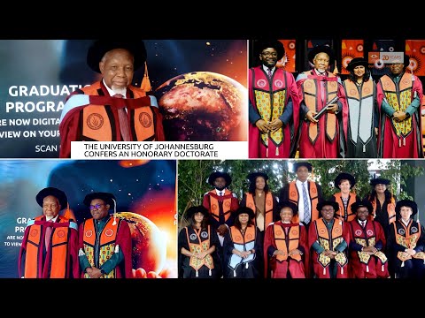 HE Kgalema Motlanthe Honoured with Honorary Doctorate at UJ | Celebrating 20 Years of Excellence