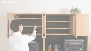 生活感を抑えたシンプル設計のキッチンカウンター