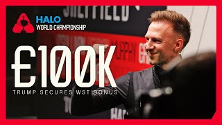 Judd TRUMP Makes 100th Century Of 2024/25 For £100k Bonus! 👏