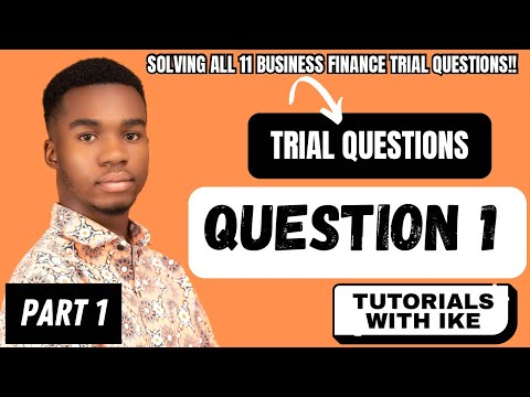 ACCOUNTING RATE OF RETURN TRIAL QUESTION SOLVED!