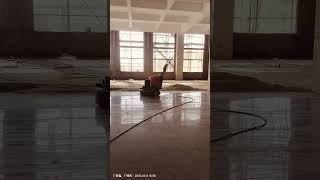 Concrete hardening and polishing