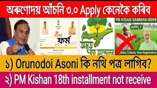 Orunodoi form fillup 2024 _ Orunodoi scheme important updates _ how to apply orunodoi 2024