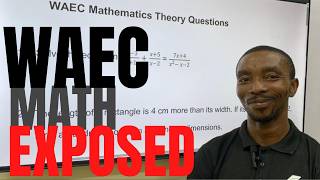WAEC 3rd JUNE MATH Theory Questions | Essay #waec2025